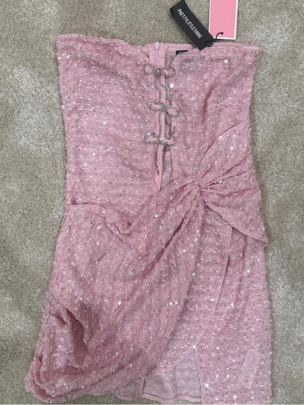 PLT petite mini dress size 4 NWT